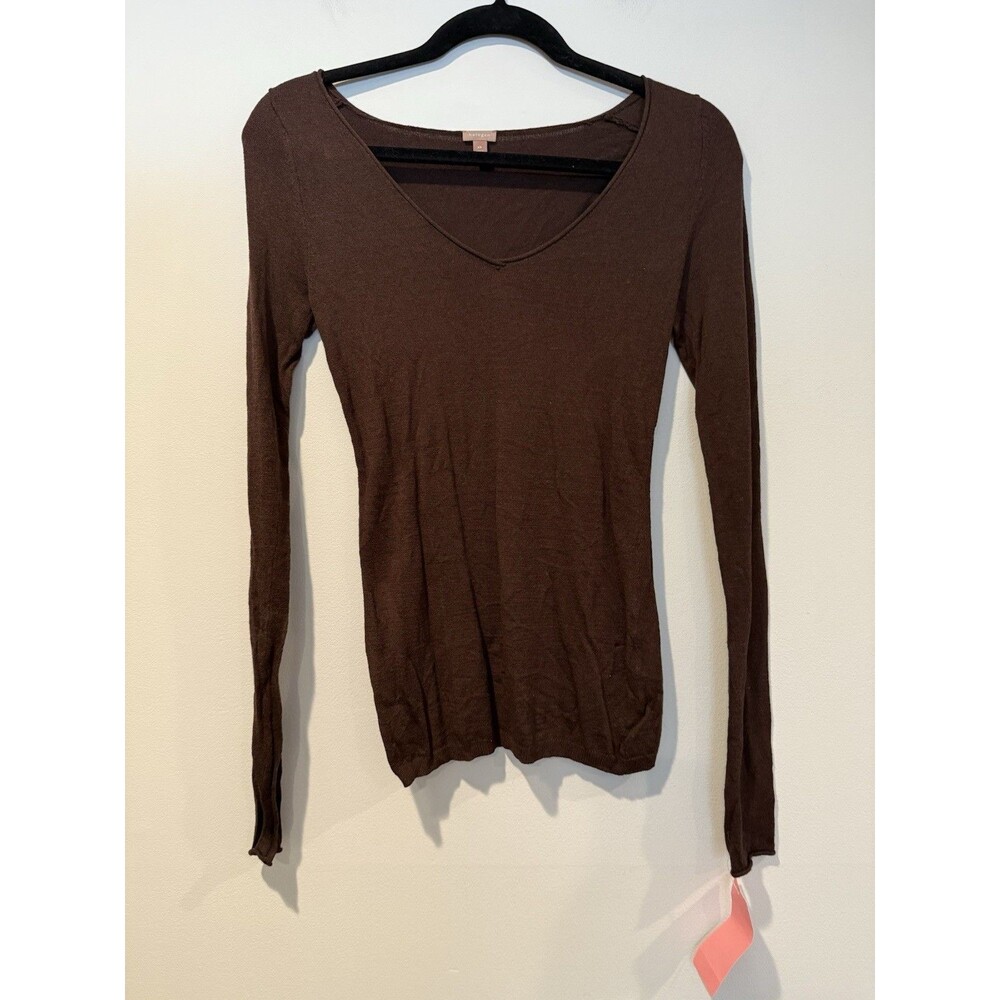 NEW Nordstrom Sweater XS Capsule Base Minimal Travel Lightweight Quiet Luxury
